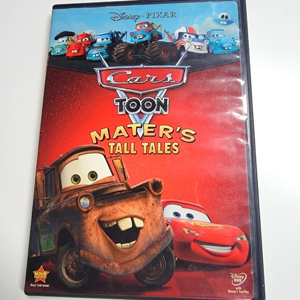 Cars Toon Mater's tall tales Disney Pixar DVD 📀